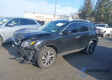 2016 Nissan Rogue Sl from USA, damaged, VIN 5N1AT2MV5GC913595